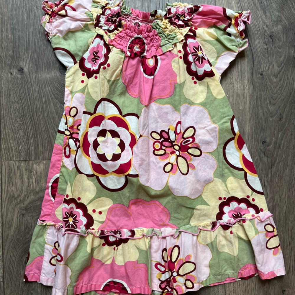 Danica and Dylan floral kids dress 2T